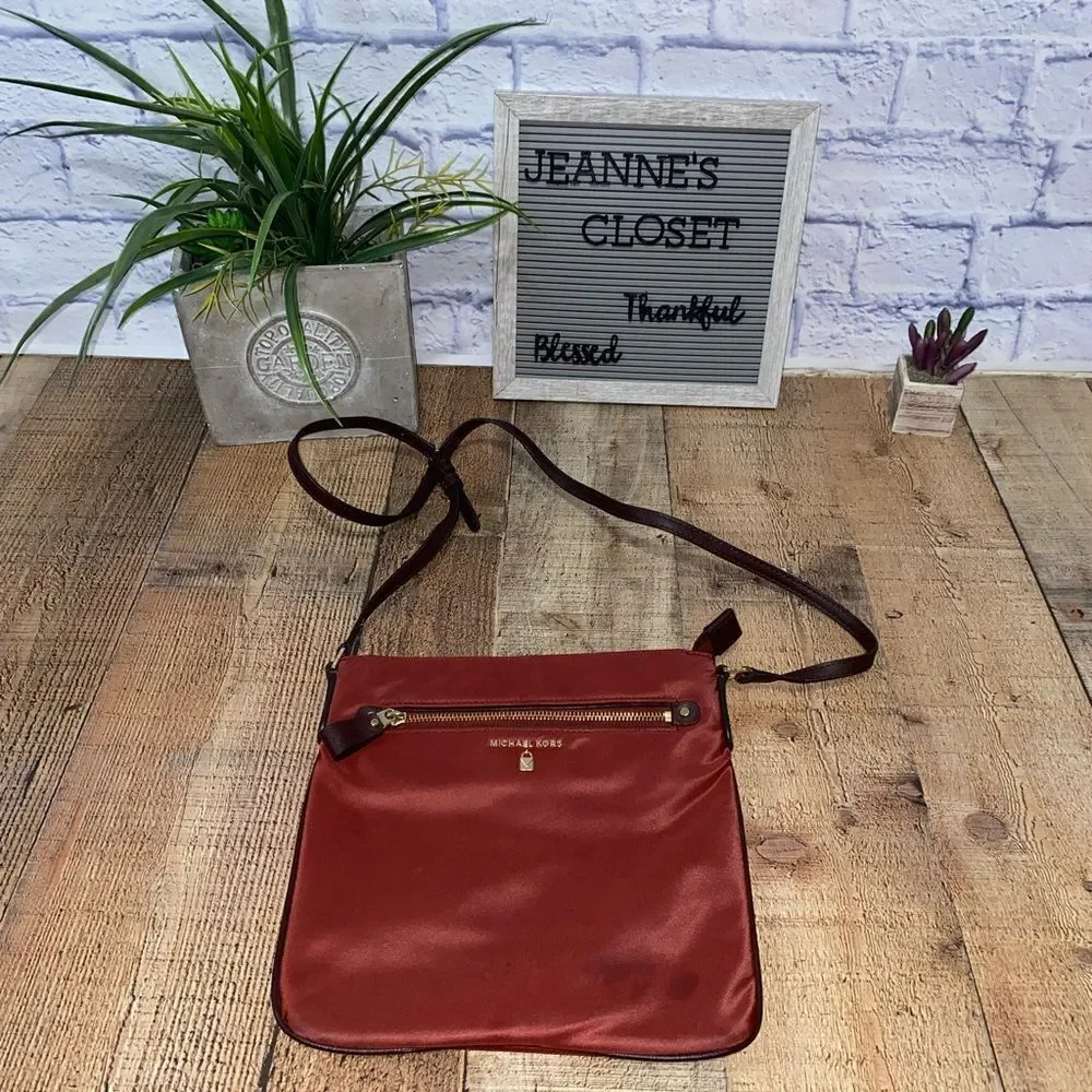 Michael Kors Kelsey Nylon Crossbody Bag